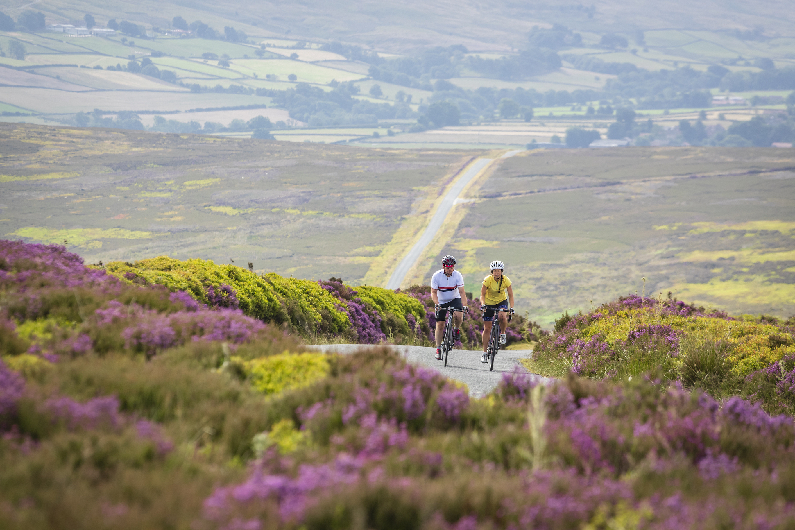 Cycling in the moors